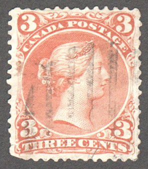 Canada Scott 25 Used VG - Click Image to Close